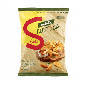 Batata Rústica Pré-Frita Congelada Sadia